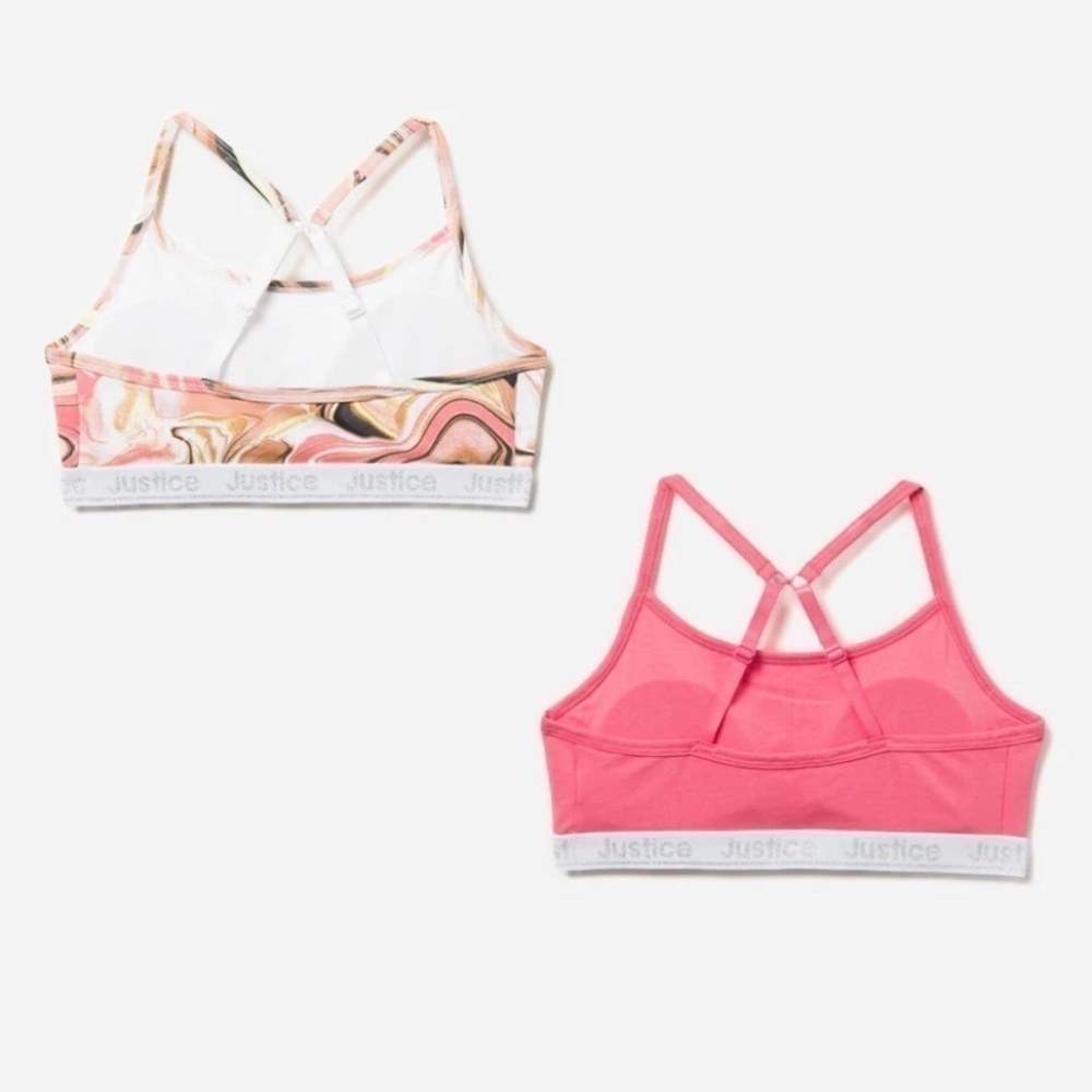 Justice Convertible Bralettes - Picture 2 of 7